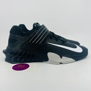 Nike Men's Savaleos Weightlifting Shoes Black/Grey CV5708-010 Size 6 /7.5 Womens